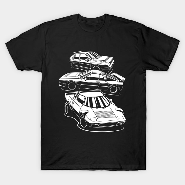 Rally monsters collection T-Shirt by Markaryan